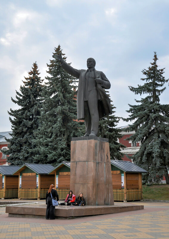 Памятник В.И. Ленину в Ельце - Татьяна Машошина