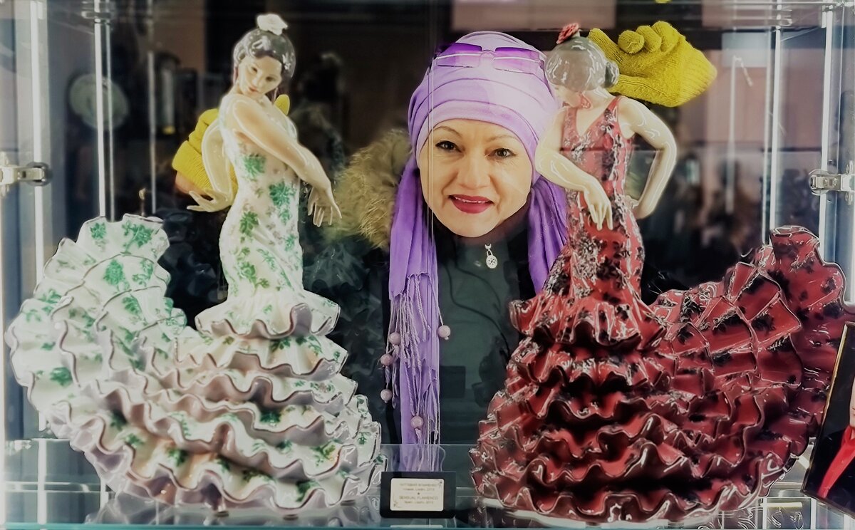 Выставка  из  фарфора - Лана 