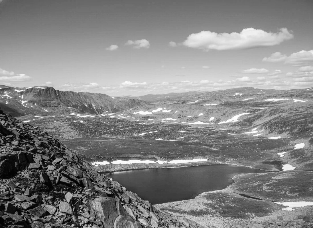 Каровое озеро. Западные Саяны. - Анатолий Пашковский