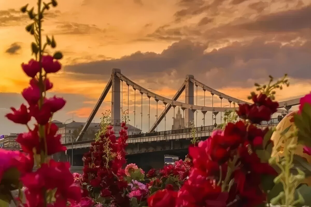 Москва.Крымский мост - Николай Соколухин