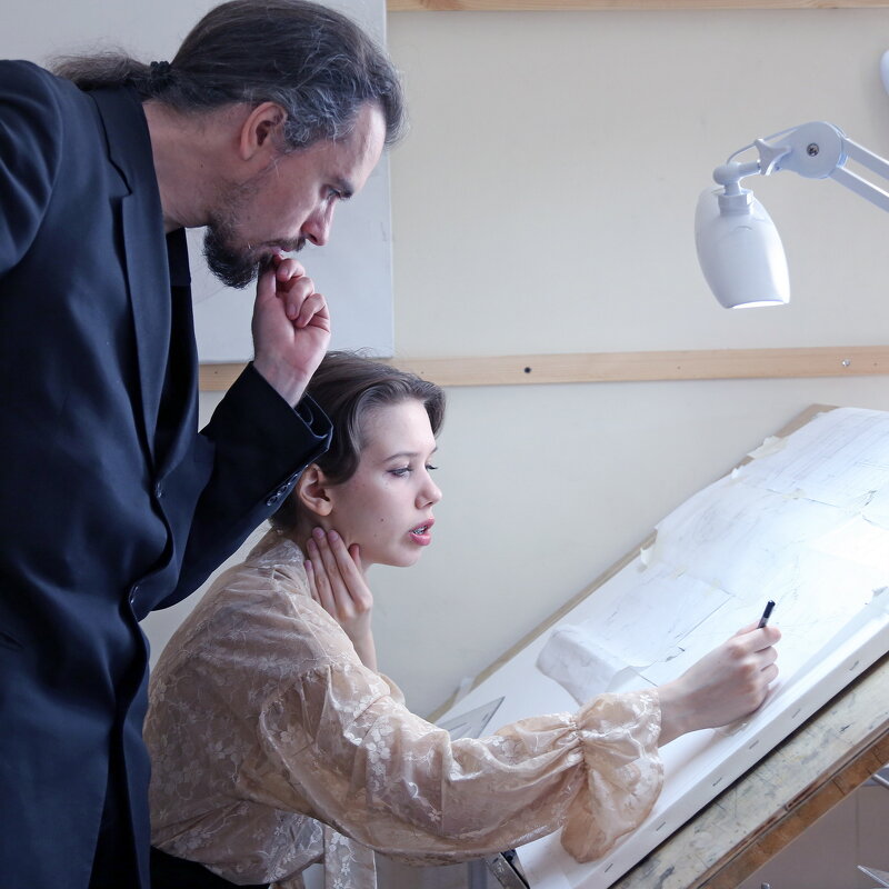 День Открытых Дверей в Академии Живописи Глазунова 25 апреля - Михаил Бибичков