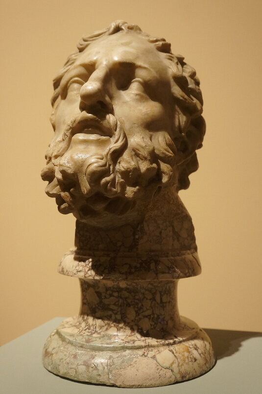 Голова умирающего галла / мрамор / римская работа II века до н.э. по греческому оригиналу - zavitok *