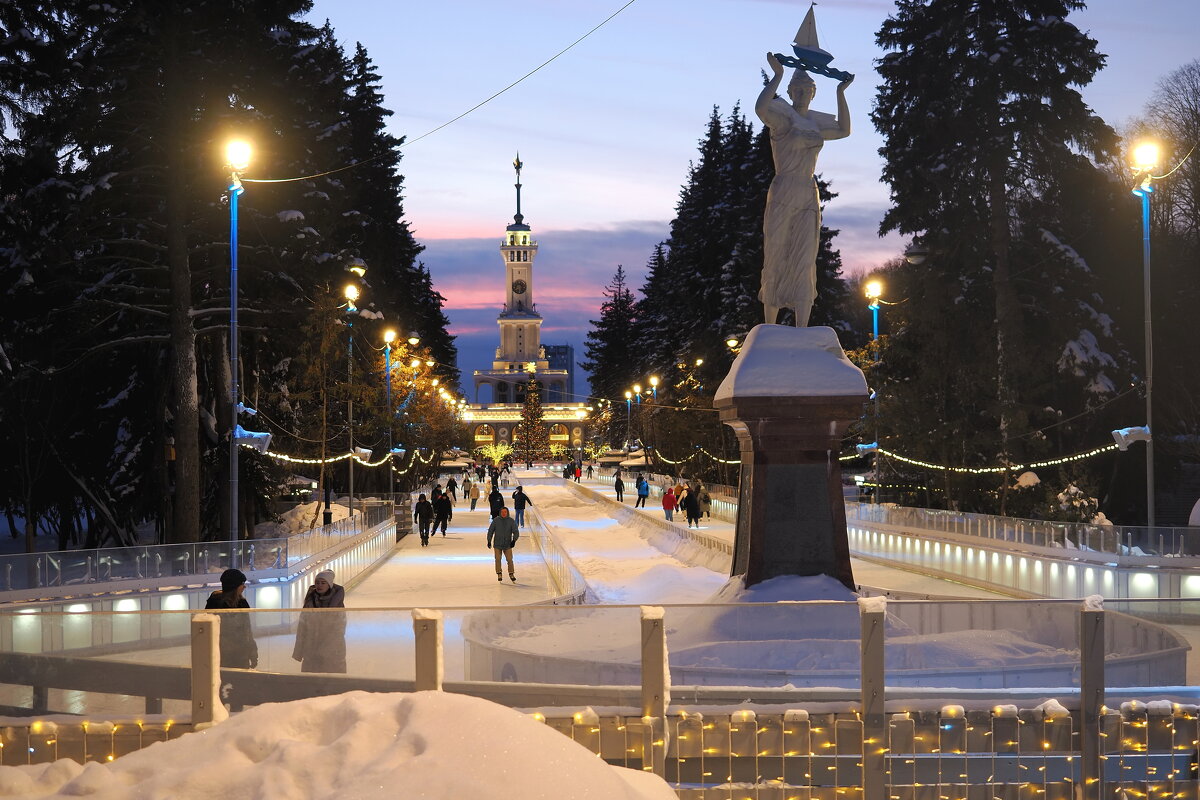 Каток у Северного речного вокзала (2026 г.) - Евгений Седов