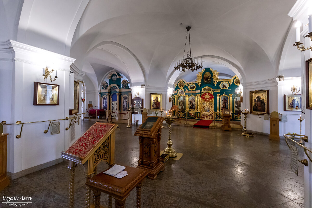 В интерьерах собора Владимирской иконы Божией матери - Евгений 