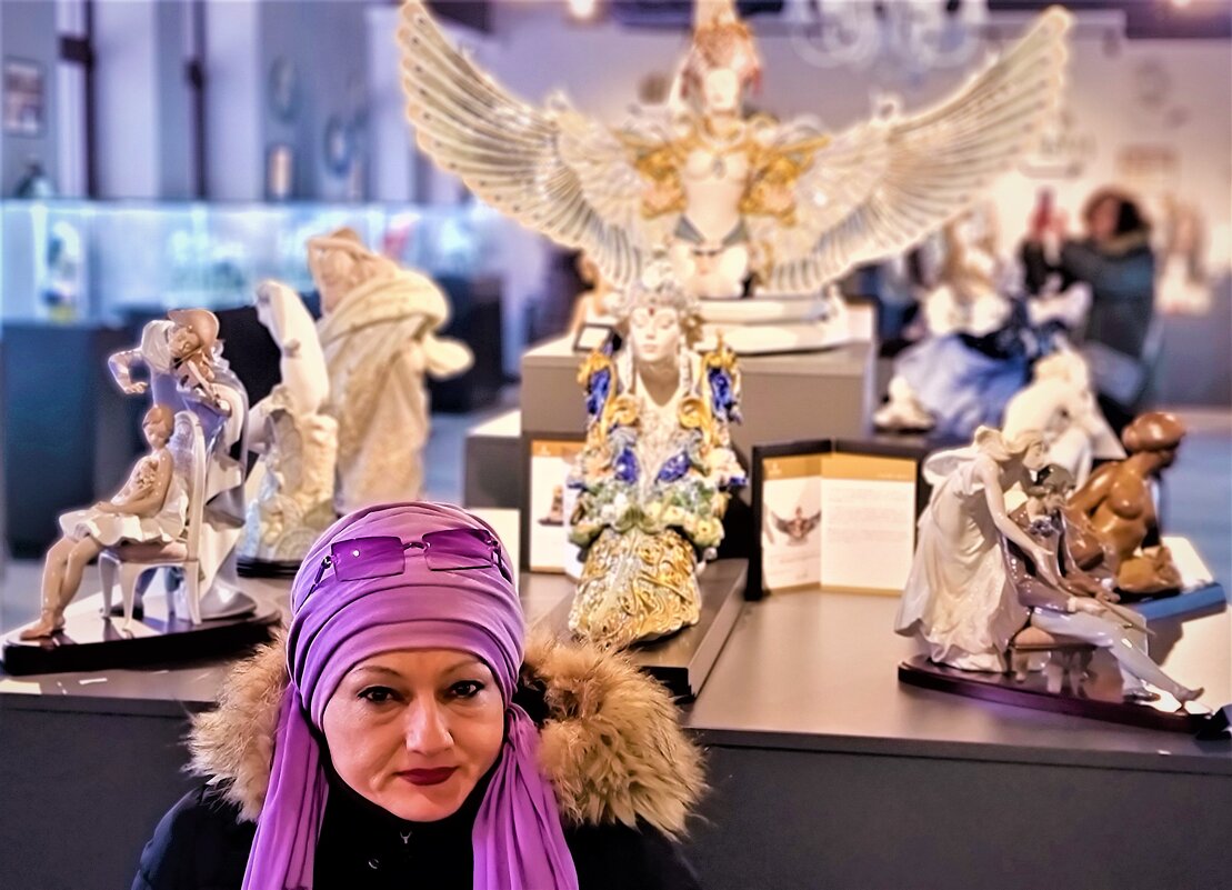 Выставка  фарфора - Лана 