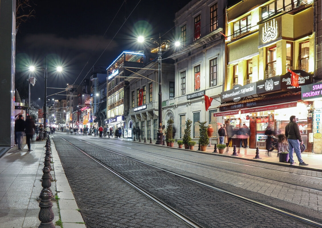 Вечерний город - skijumper Иванов