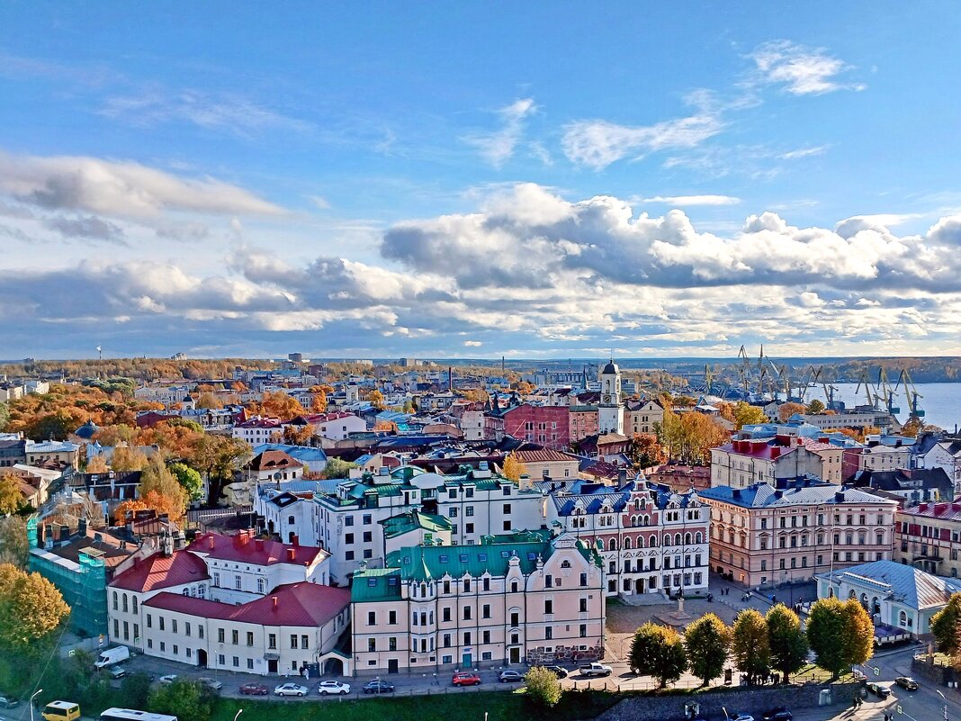 Панорама города Выборга. - Лия ☼