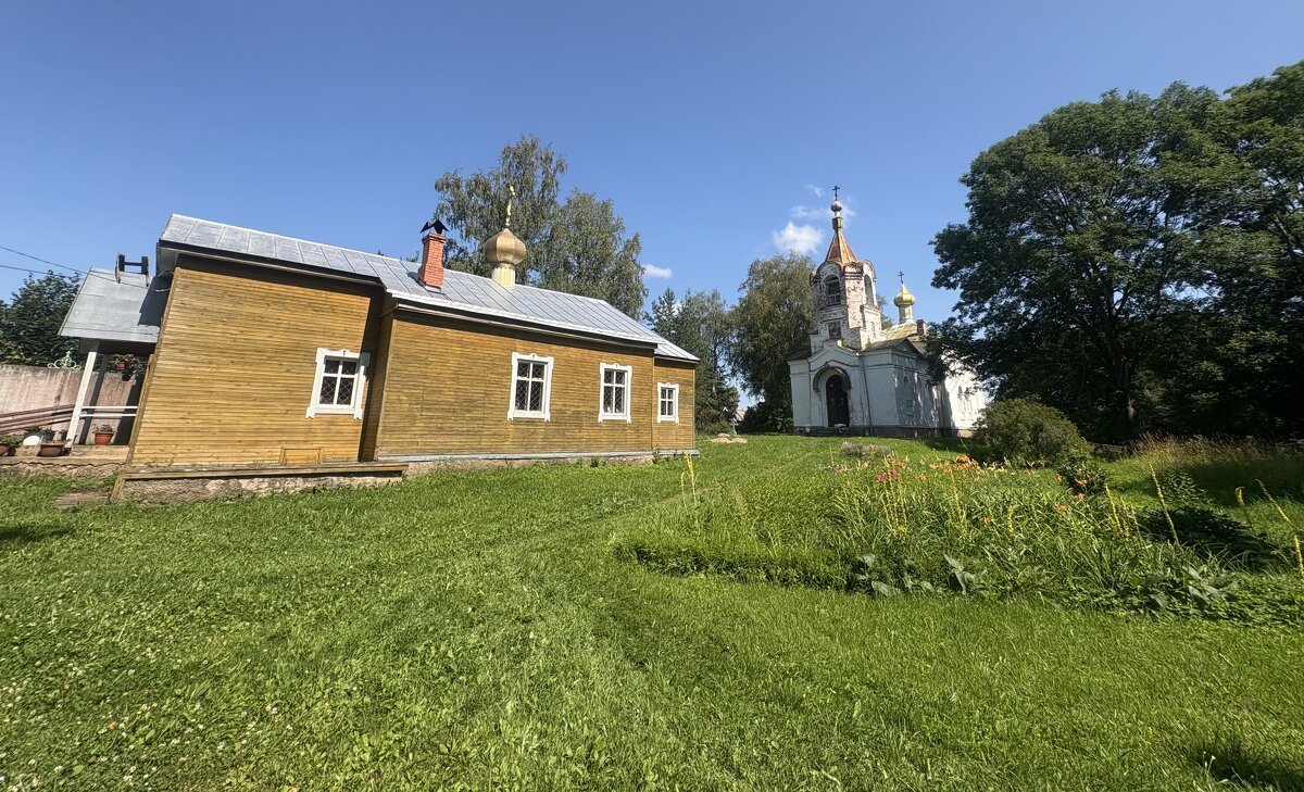 Деревянная церковь Флора и Лавра... д. Сенно - Наталия Павлова