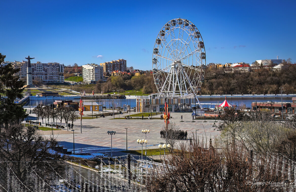 "Набережная на Чебоксарском заливе. Апрель"© - Владимир Макаров