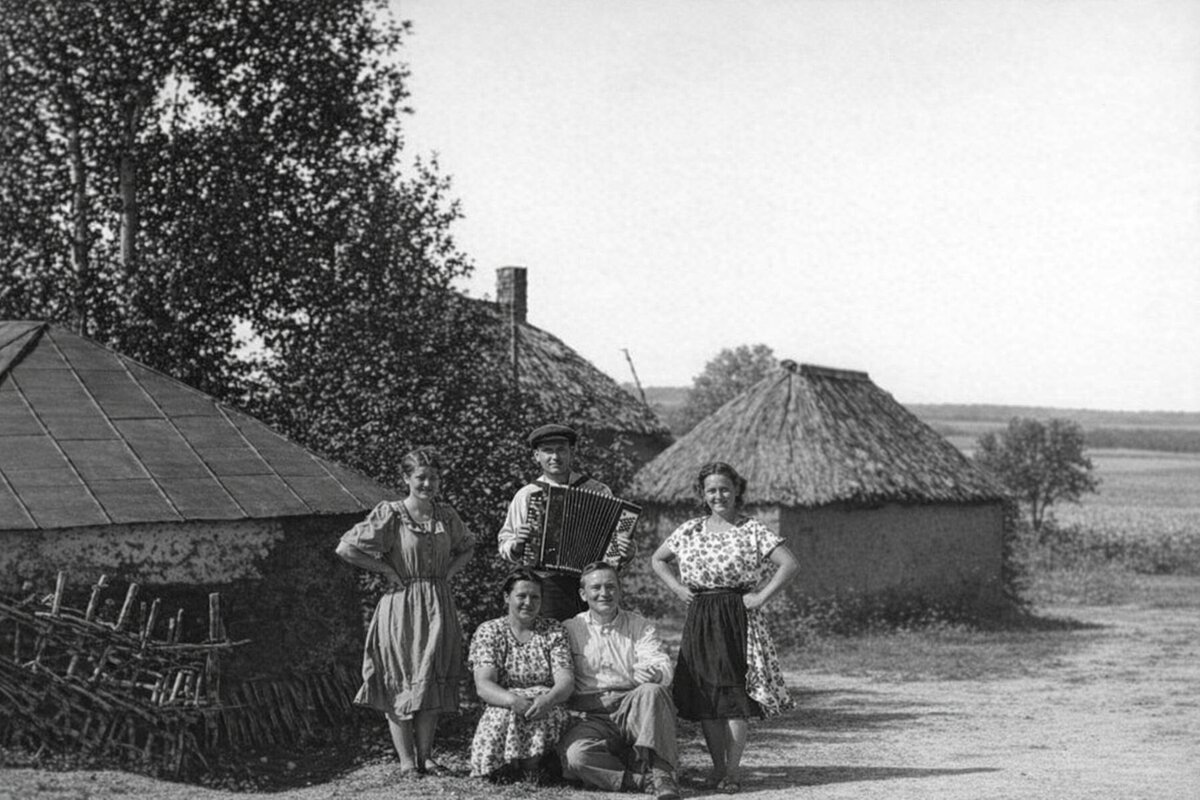 Послевоенная деревня. - Валерий Судачок