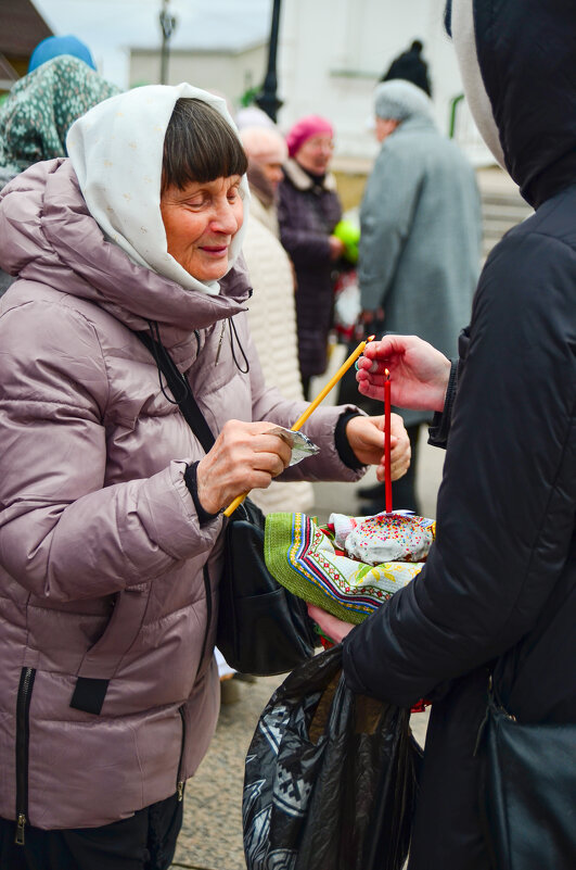 Огонь свечи. - Михаил К