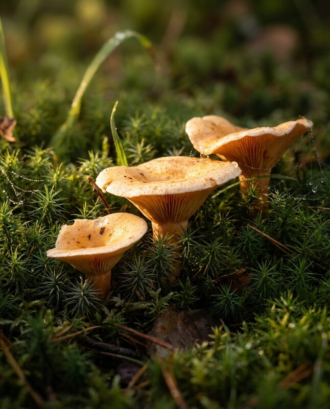 Грибы в лесу - Лилия 