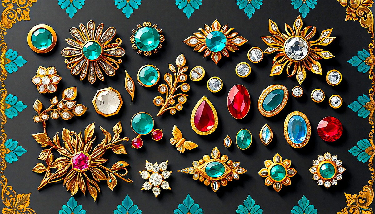 Абстракция. Декор-украшение. Драг. камни... (1) - Игорь Питерский