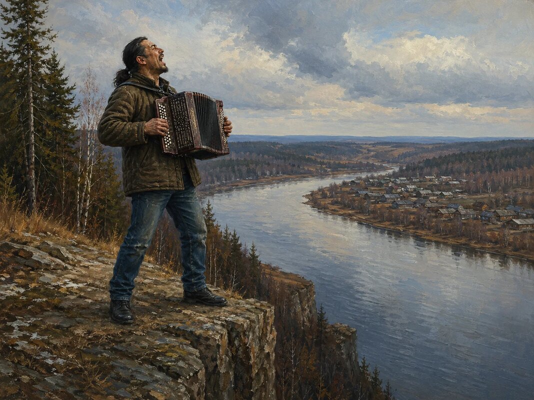 Играй гармонь моя, играй! - Денис Бочкарёв