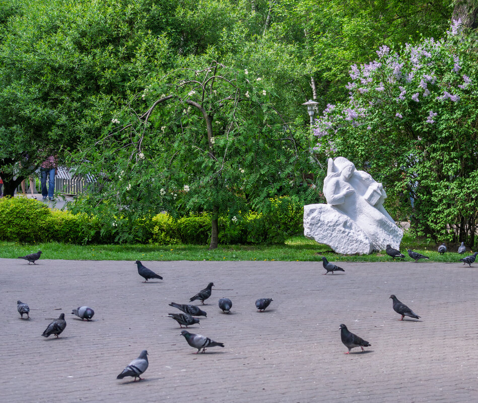 В парке города Гомеля - Игорь Сикорский