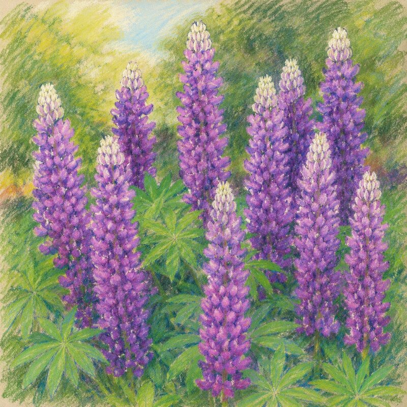 Люпин (Lupinus) - Денис Бочкарёв