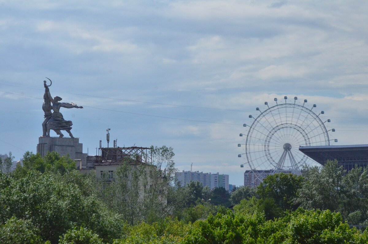 Городская картина. - Наталья Вязигина