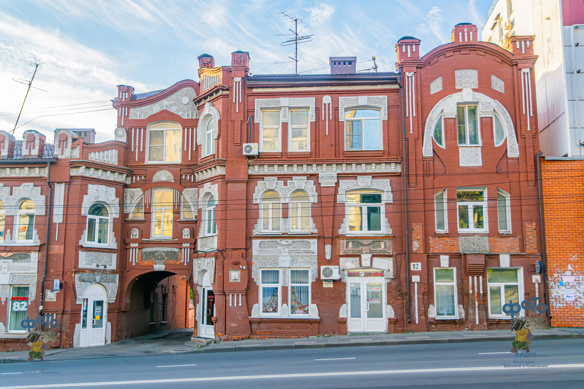 Доходный дом Я.И. Альпина. город Курск - Руслан Васьков Доходный дом Я.И. Альпина. город Курск - Руслан Васьков