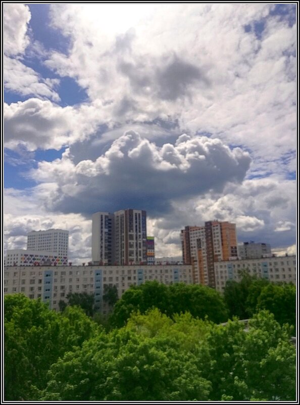 Небо "волнуется"... - Ольга Довженко Небо "волнуется"... - Ольга Довженко