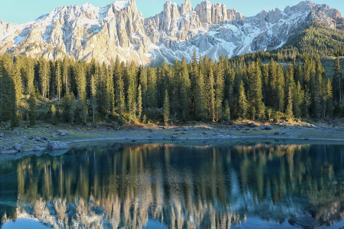 озеро Lago di Carezza - Светлана Баталий озеро Lago di Carezza - Светлана Баталий