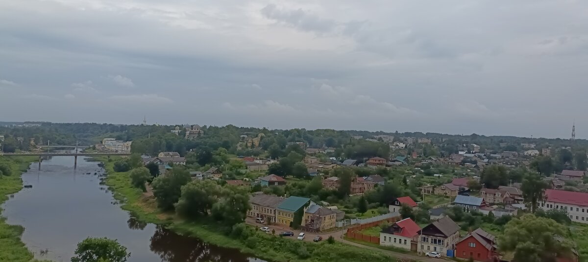 Торжок со смотровой площадки - Галина R... Торжок со смотровой площадки - Галина R...