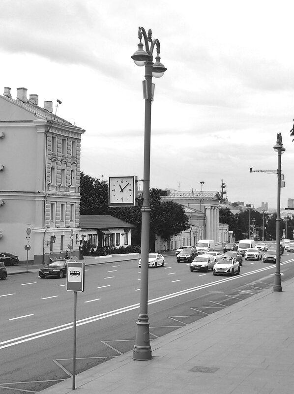 Город. Черно-белая фотография. - Любимова Ольга 
