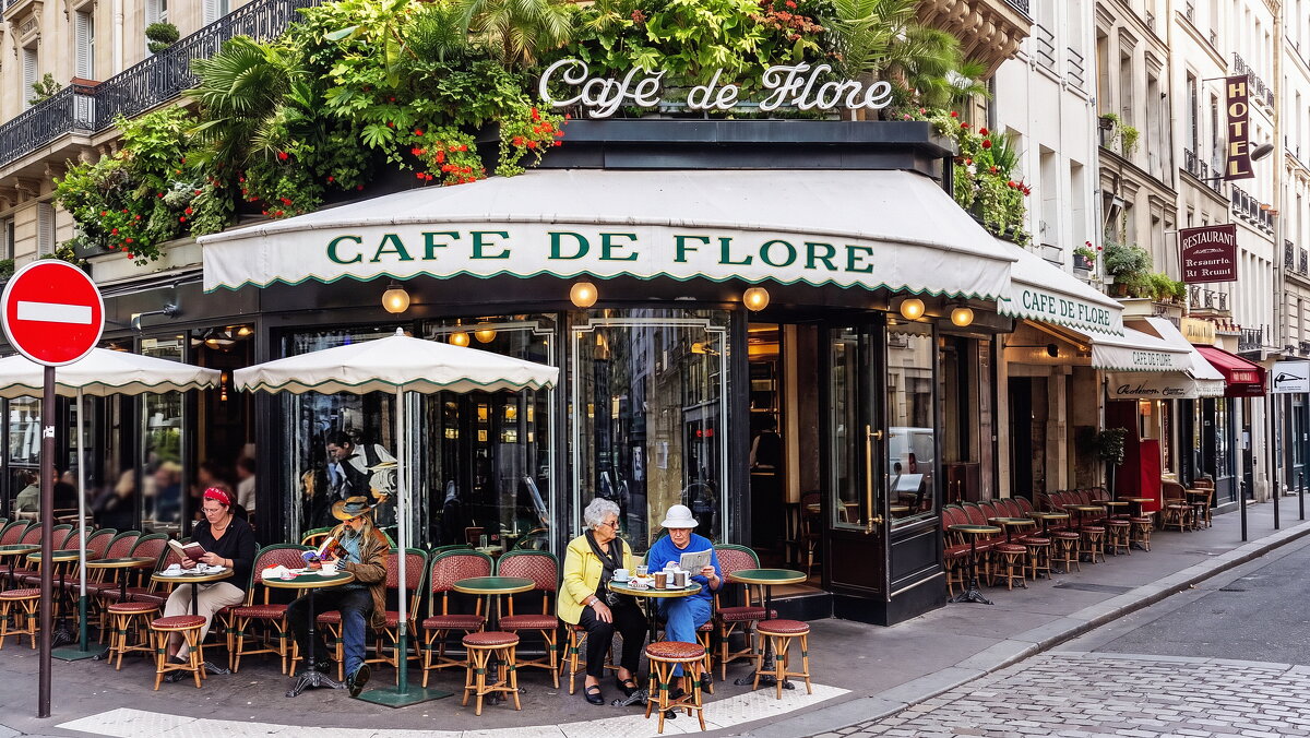 "Cafe de Flore". Париж. - Николай Рубцов "Cafe de Flore". Париж. - Николай Рубцов
