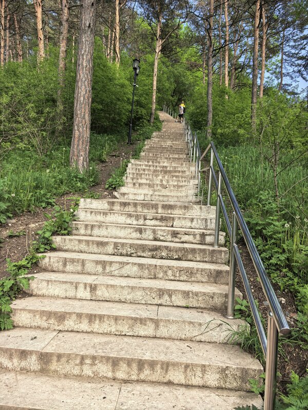 По крутым лестницам Нацпарка - Виктор По крутым лестницам Нацпарка - Виктор