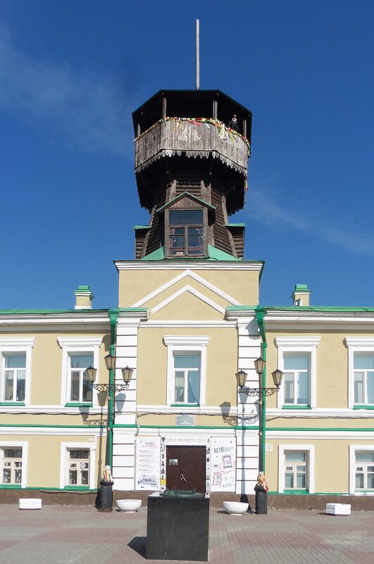 Бывшая пожарная каланча полицейской управы - Лидия Бусурина