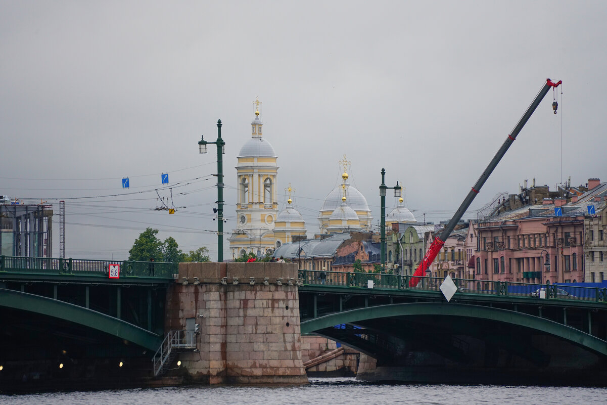 Мосты, Нева и купола Князь-Владимирского собора - Иван Литвинов Мосты, Нева и купола Князь-Владимирского собора - Иван Литвинов