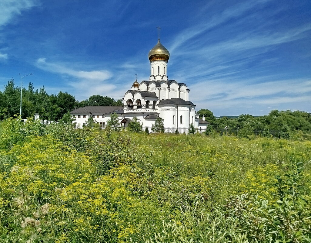 Полевой храм. - Александр Чеботарь Полевой храм. - Александр Чеботарь