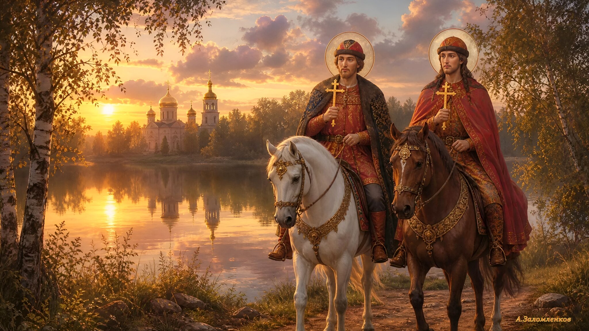 День памяти первых русских святых – Бориса и Глеба :: Андрей Заломленков