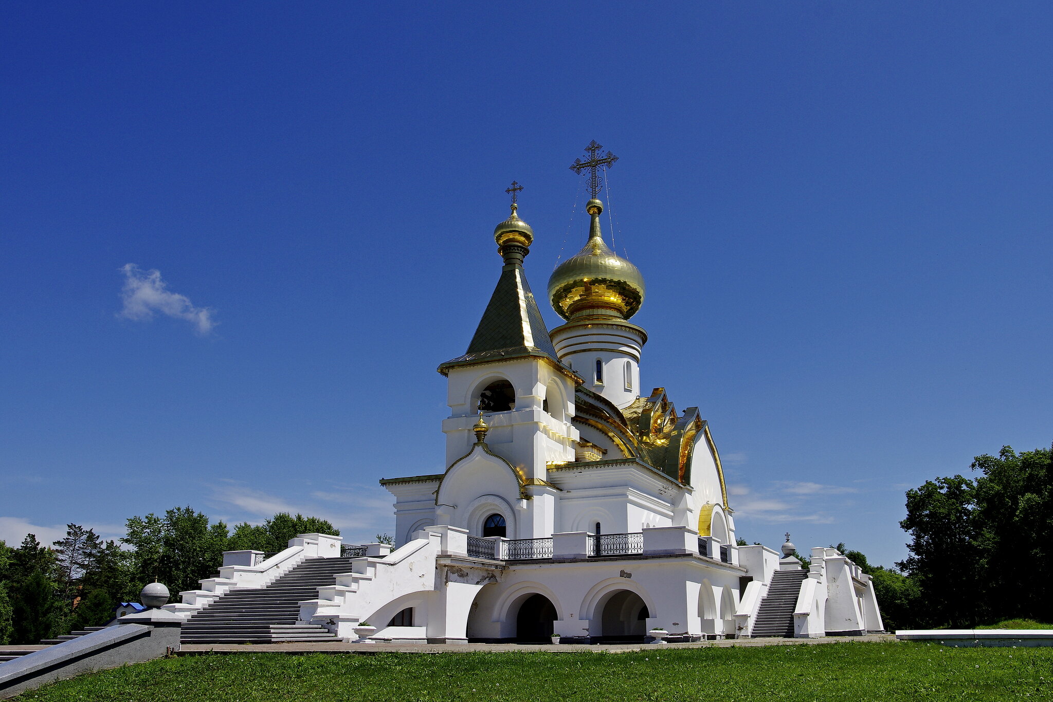 Храм Преподобного Серафима Саровского :: Сергей Швечков Храм Преподобного Серафима Саровского :: Сергей Швечков