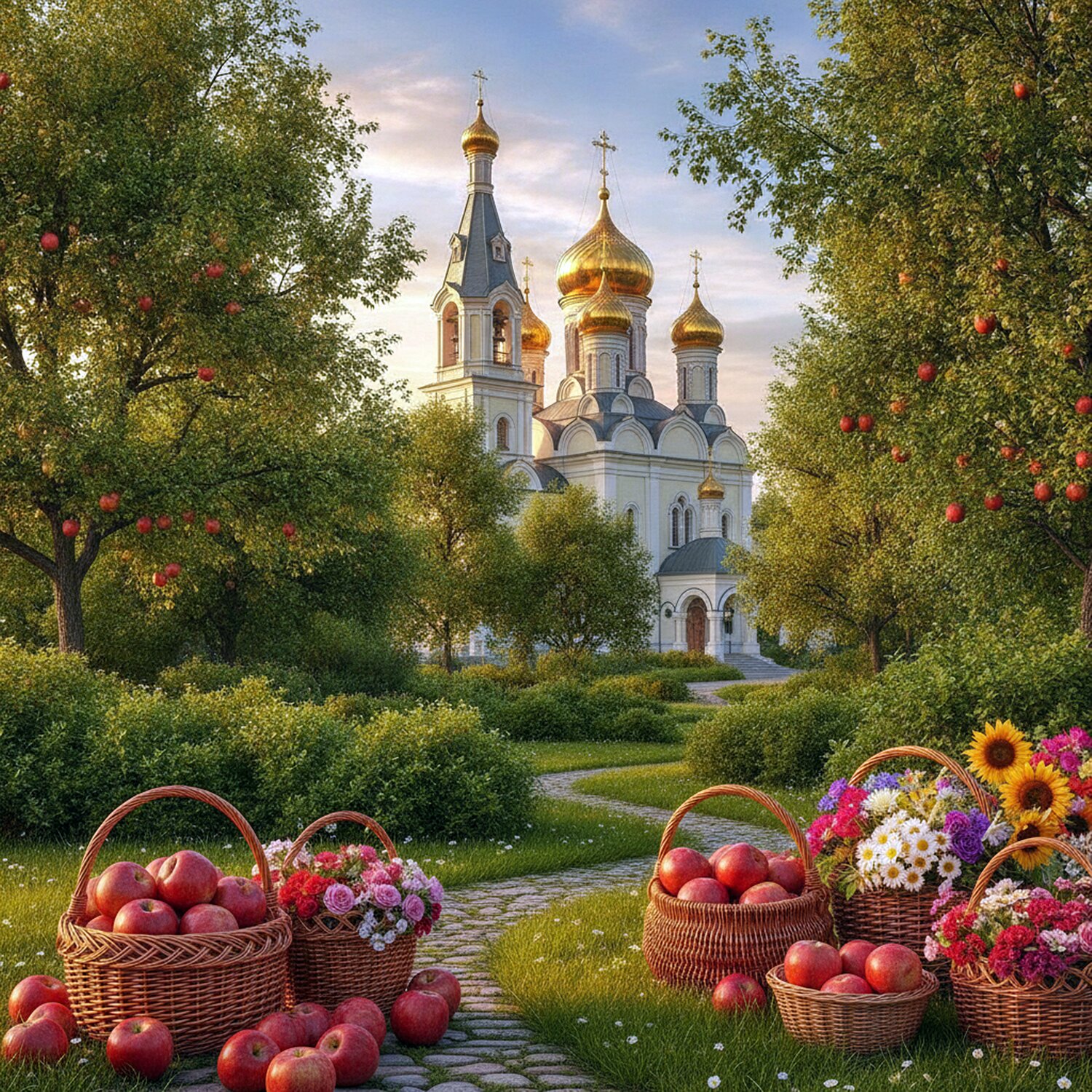С Яблочным Спасом, с Преображением Господним! :: Валерий Иванович С Яблочным Спасом, с Преображением Господним! :: Валерий Иванович