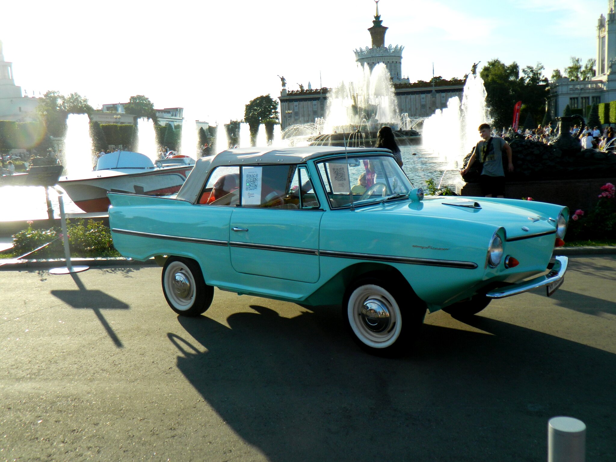 Автовыходные на ВДНХ. Amphicar 770 :: Павленко Михаил Автовыходные на ВДНХ. Amphicar 770 :: Павленко Михаил