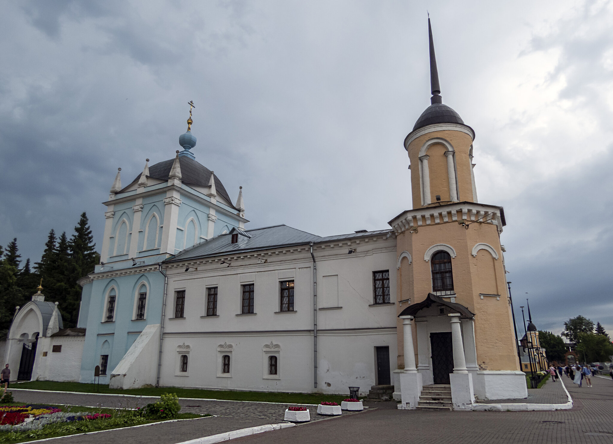 Ново-Голутвин Троицкий монастырь. Церковь Покрова Пресвятой Богородицы, Коломна, :: Сергей Цветков Ново-Голутвин Троицкий монастырь. Церковь Покрова Пресвятой Богородицы, Коломна, :: Сергей Цветков