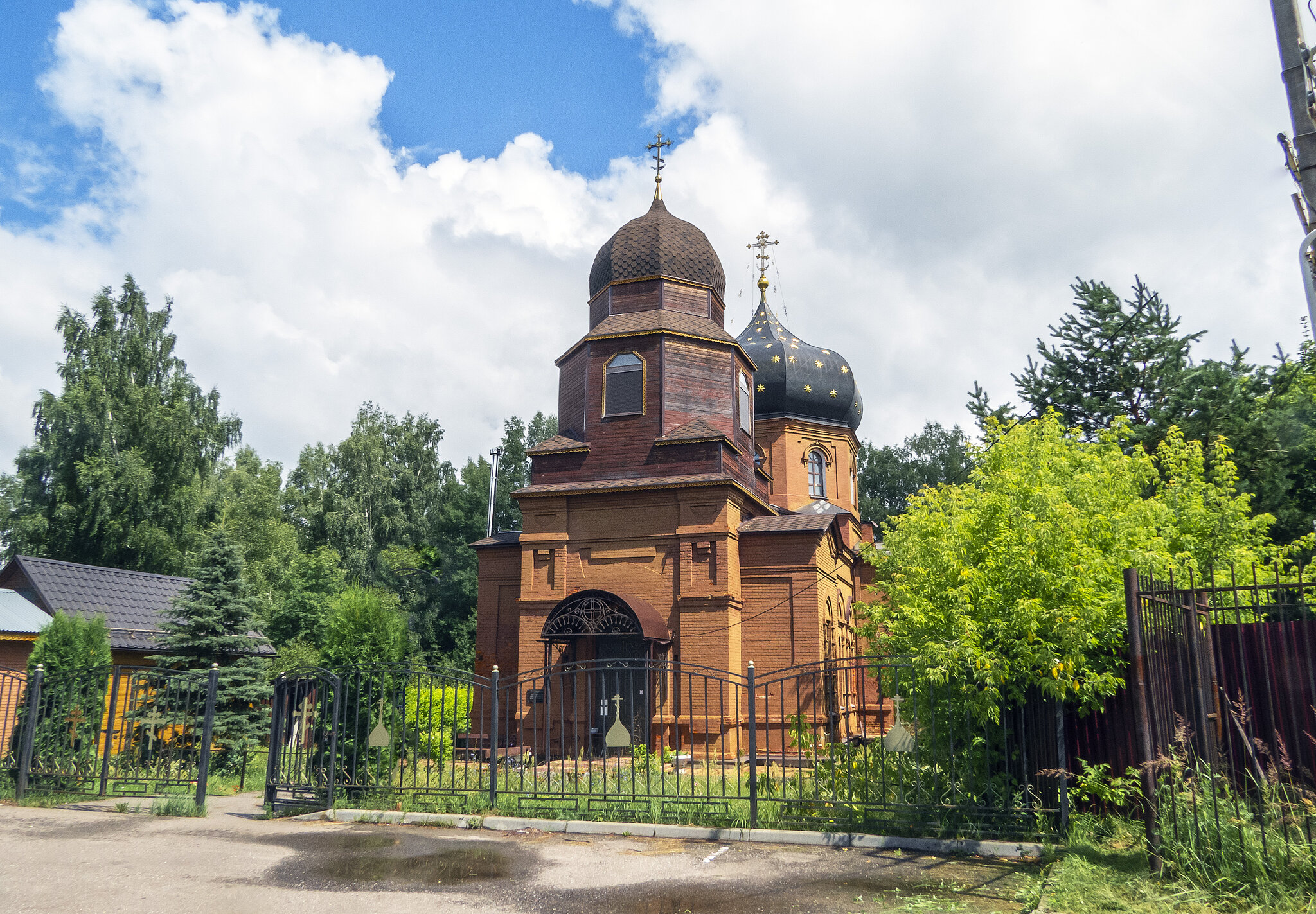 Церковь Николая Чудотворца в Жабках :: Сергей Цветков Церковь Николая Чудотворца в Жабках :: Сергей Цветков