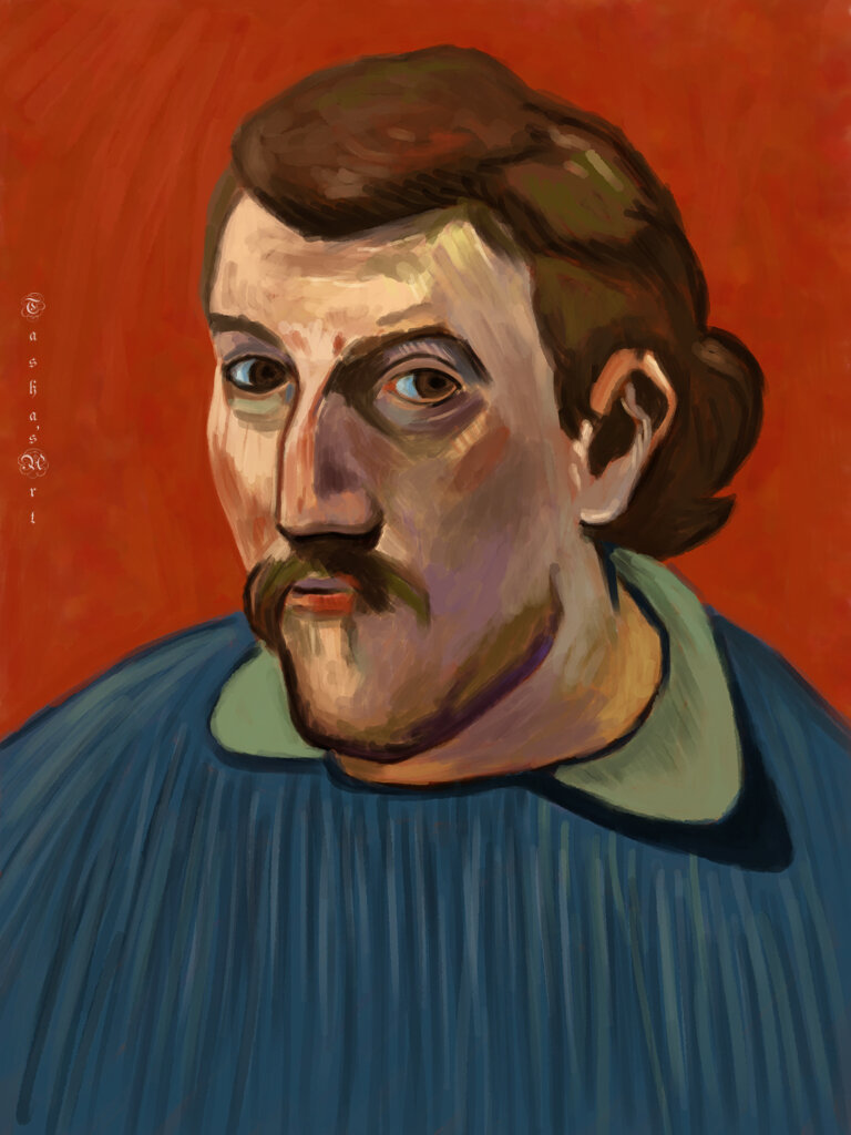 Эжен Анри Поль Гоген :: Наталия Львова Эжен Анри Поль Гоген :: Наталия Львова