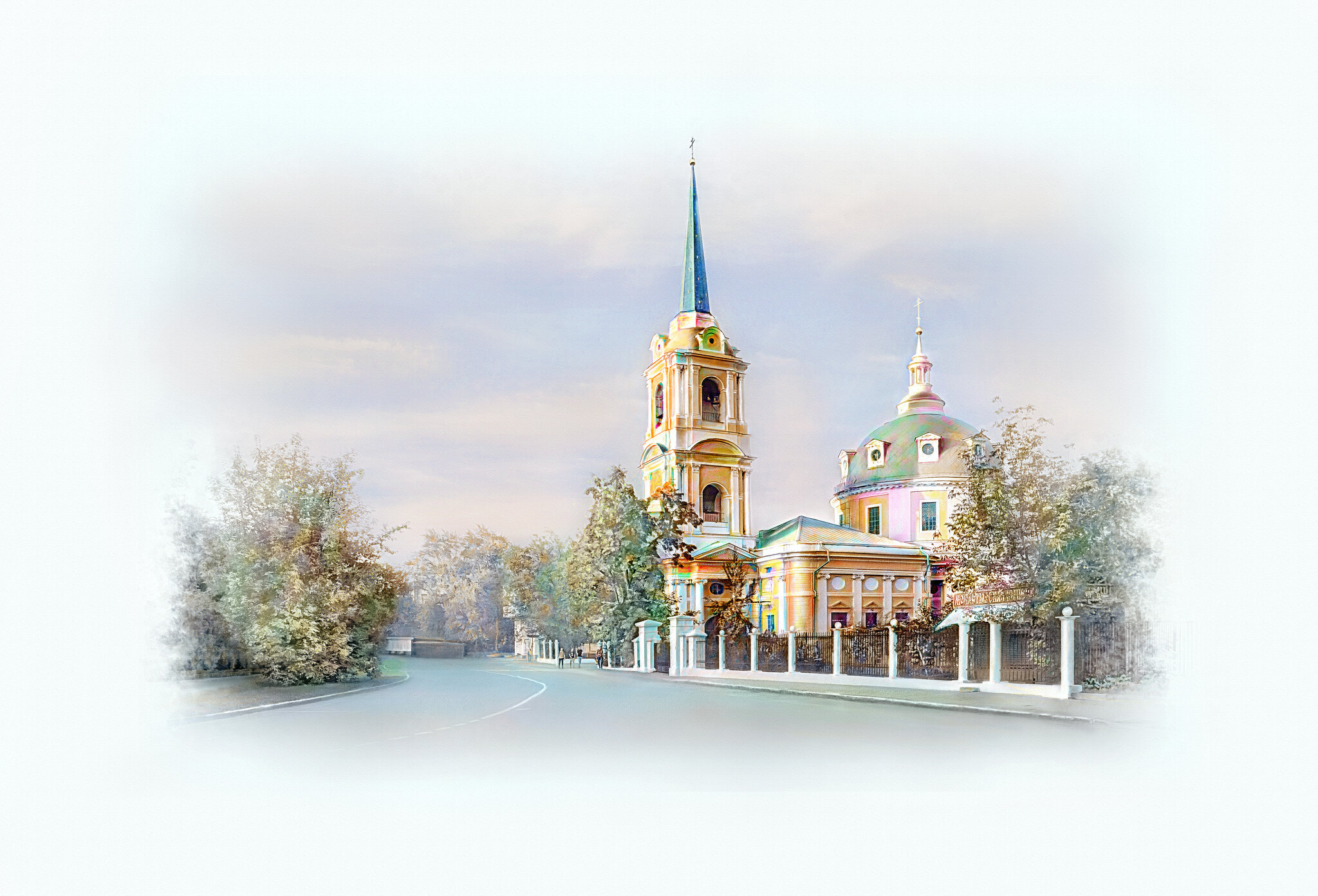 ...........Москва. Церковь Вознесения на Гороховом поле. :: В и т а л и й .... Л а б з о'в ...........Москва. Церковь Вознесения на Гороховом поле. :: В и т а л и й .... Л а б з о'в