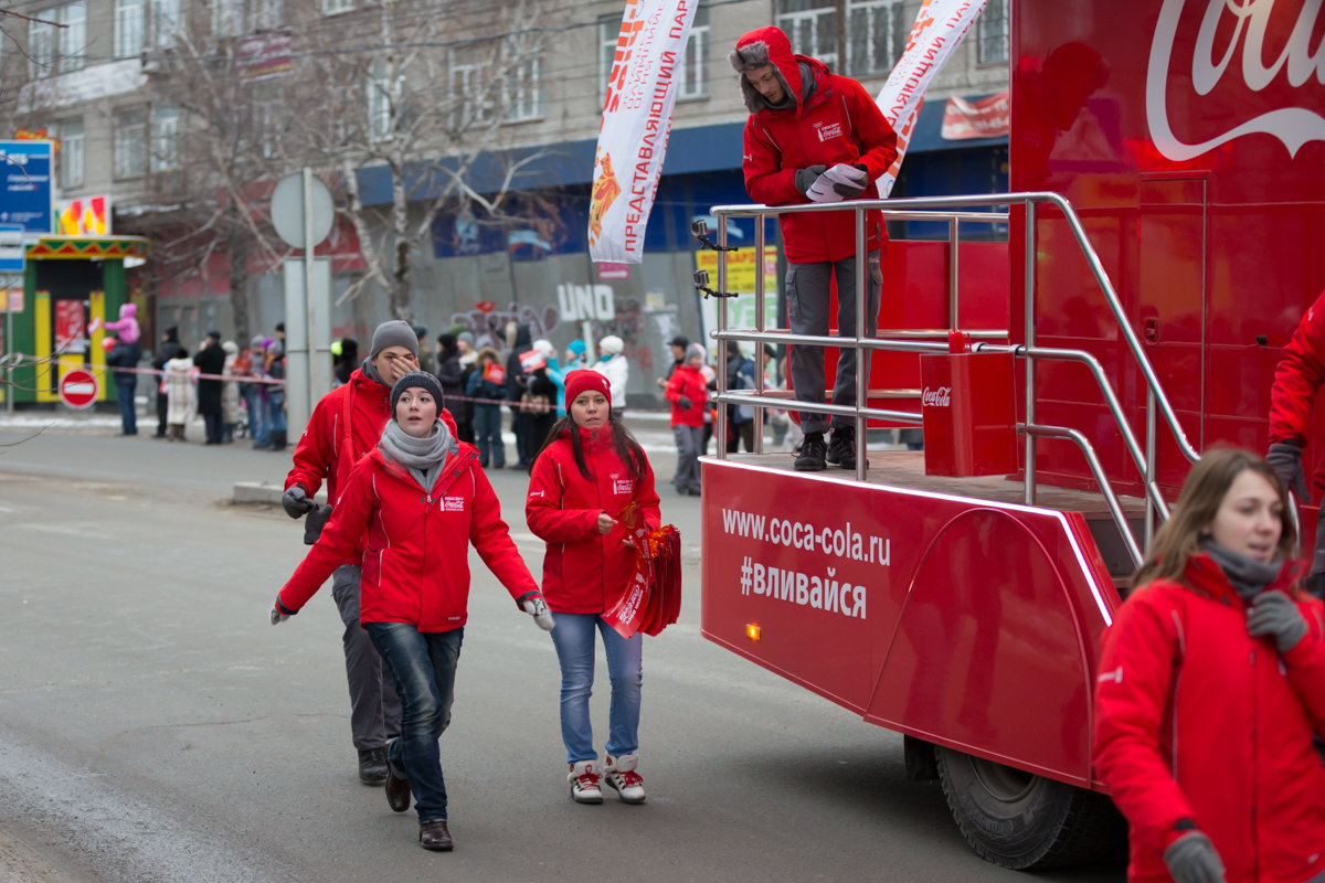 Olympic torch relay - Coca-Cola - Дмитрий Карышев