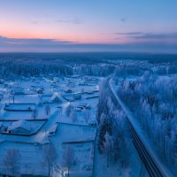 Морозная заря :: Фёдор. Лашков