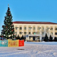 Здание нашей администрации на площади. :: Восковых Анна Васильевна 