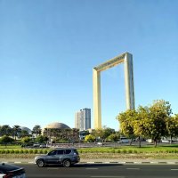 Дубайская рамка (Dubai Frame) — архитектурная достопримечательность в парке Забиль в Дубае :: Елена 