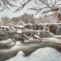 ... Зима, Тула, Баташевский сад, река Тулица ... :: Дмитрий Сундеев