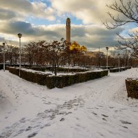 Зима в Актау :: Анатолий Чикчирный