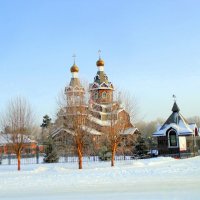 Богоявленский храм . Январь . :: Мила Бовкун