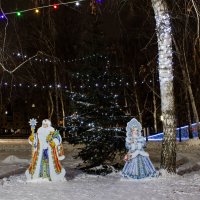 Новогодний городок в Парке культуры и отдыха Содовик :: Дарья Рогозина