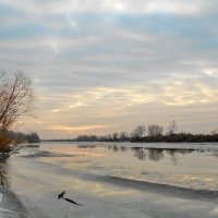 Борется река со льдом :: Елена Пономарева