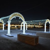 Вечерний Петербург новогодний :: Николай 