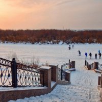 Утро нового дня! ...  ( с городской набережной ) :: Елена Хайдукова  ( Elena Fly )